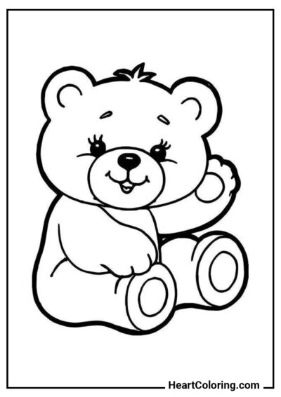 Little bear - Bears Coloring Pages