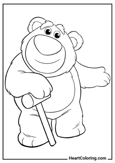 Lots-o’-Huggin’ Bear - Toy Story Coloring Pages