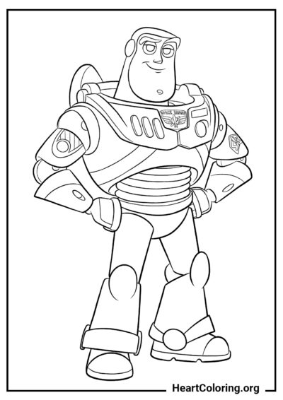 Ranger de l’Espace - Coloriage Toy Story