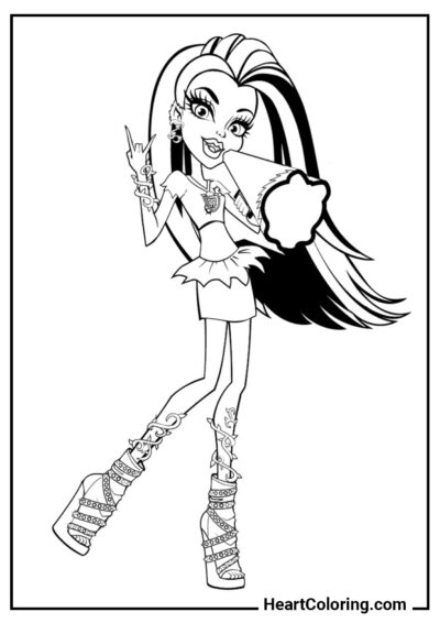 Venus McFlytrap - Desenhos de Monster High para Colorir