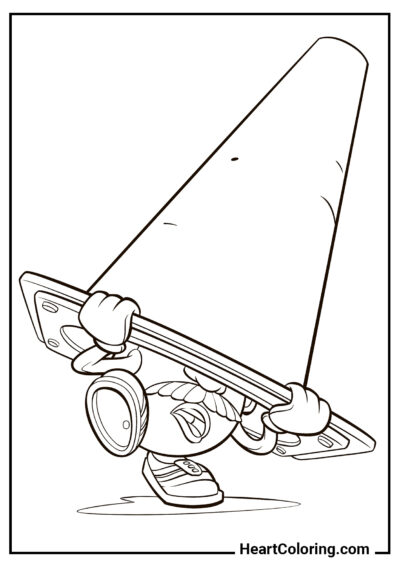 Mr. Potato Head - Toy Story Coloring Pages