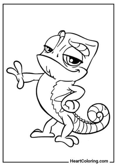 Pascal - Tangled Coloring Pages