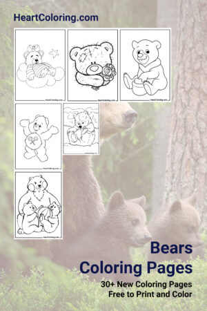 Bears Coloring Pages