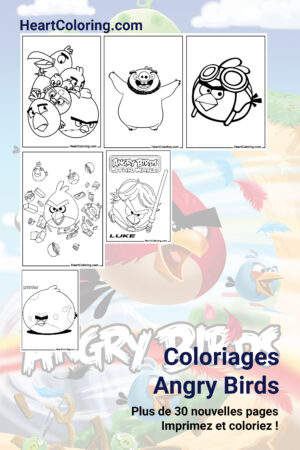 Coloriages Angry Birds