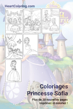 Coloriages Princesse Sofia