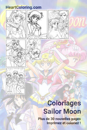 Coloriages Sailor Moon