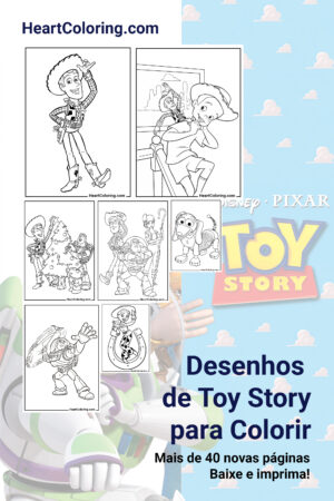 Desenhos de Toy Story para Colorir