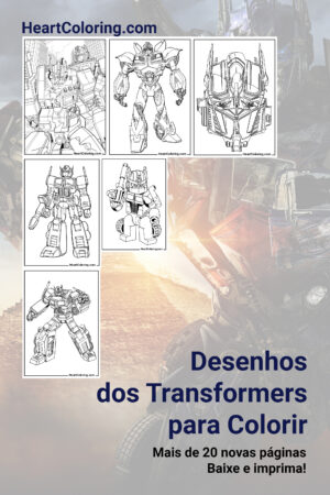 Desenhos dos Transformers para Colorir