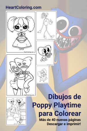 Dibujos de Poppy Playtime para Colorear