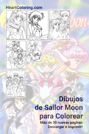Dibujos de Sailor Moon para Colorear