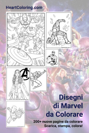 Disegni di Marvel da Colorare