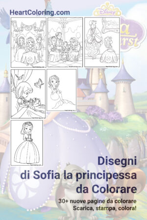 Disegni di Sofia la principessa da Colorare