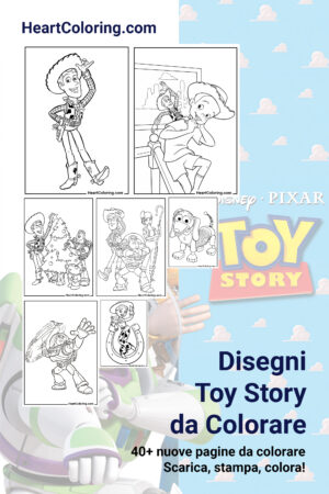 Disegni Toy Story da Colorare