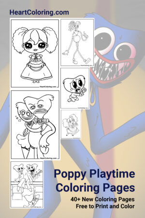 Poppy Playtime Coloring Pages