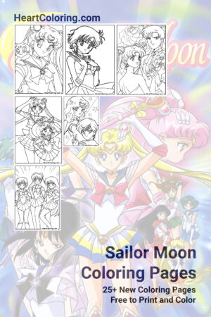 Sailor Moon Coloring Pages