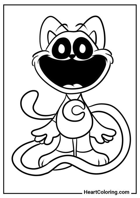 CatNap - Smiling Critters Coloring Pages