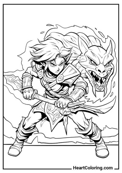 Printable artwork: Swift Sword Strike