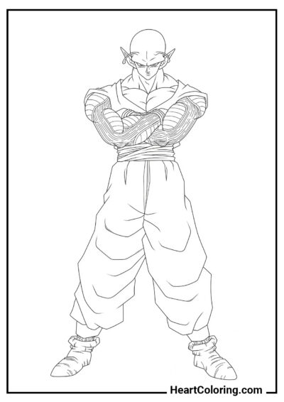 Piccolo sicuro di sé - Disegni di Dragon Ball Z da Colorare