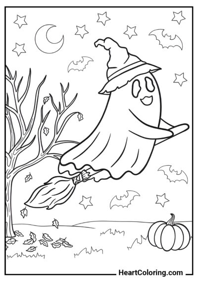 Halloween - Dibujos de Otoño para Colorear