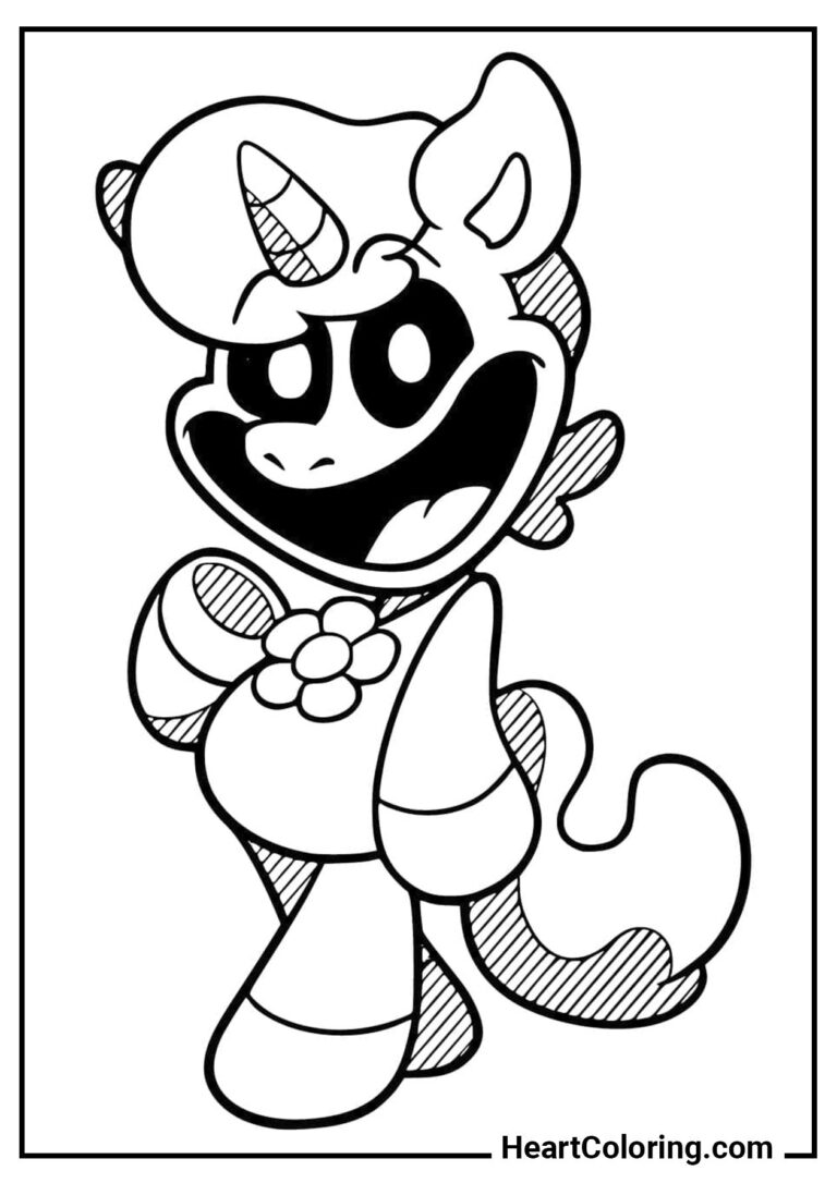 Smiling Critters Coloring Pages | CatNap and More