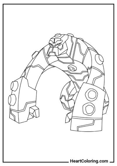 Bloxx - Ben 10 Coloring Pages