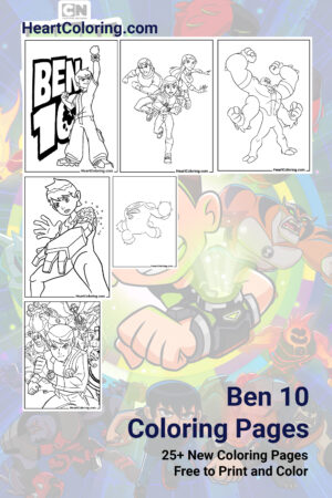 Ben 10 Coloring Pages