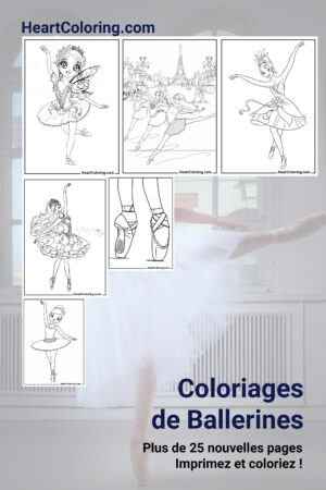 Coloriages de Ballerines