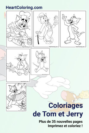 Coloriages de Tom et Jerry