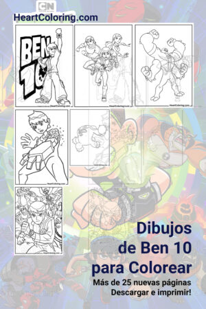 Dibujos de Ben 10 para Colorear