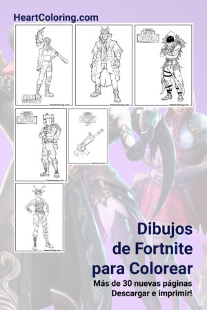 Dibujos de Fortnite para Colorear