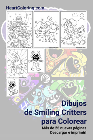 Dibujos de Smiling Critters para Colorear