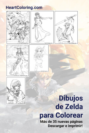 Dibujos de Zelda para Colorear