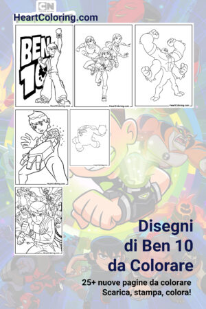 Disegni di Ben 10 da Colorare