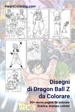 Disegni di Dragon Ball Z da Colorare