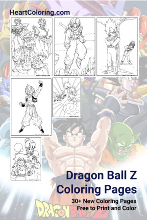 Dragon Ball Z Coloring Pages