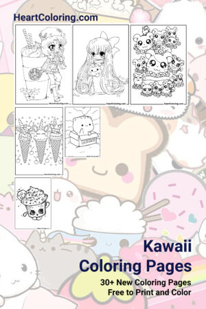 Kawaii Coloring Pages