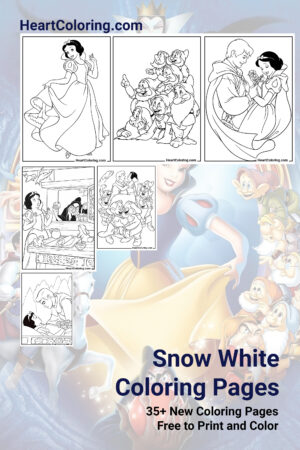 Snow White Coloring Pages