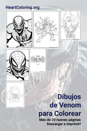 Dibujos de Venom para Colorear