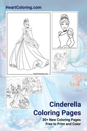 Cinderella Coloring Pages