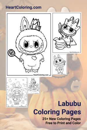 Labubu Coloring Pages