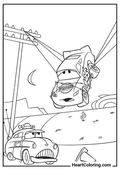 Coloring page: A Lesson from Doc Hudson to print or download