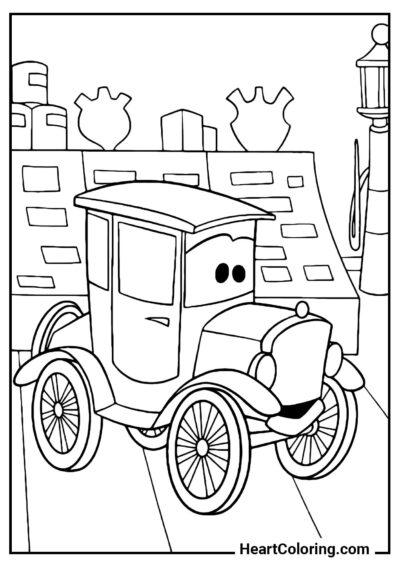Printable drawing: Lizzie