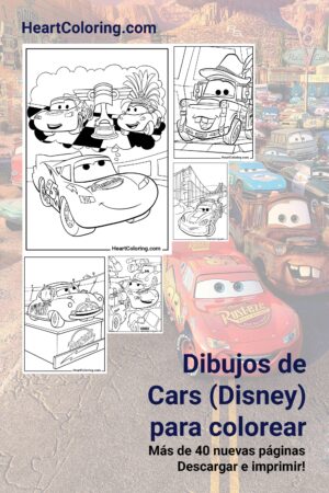 Dibujos de Cars (Disney) para colorear