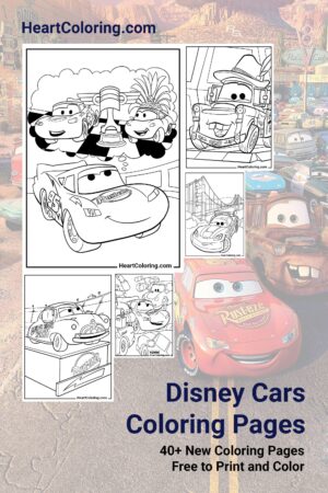 Disney Cars Coloring Pages