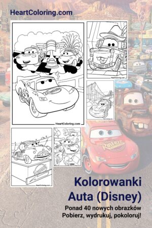 Kolorowanki Auta (Disney)