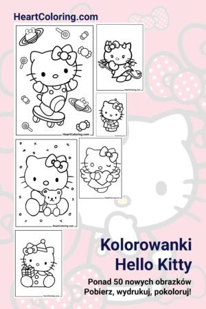 Kolorowanki Hello Kitty