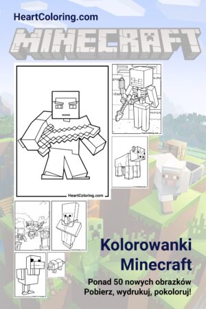 Kolorowanki Minecraft