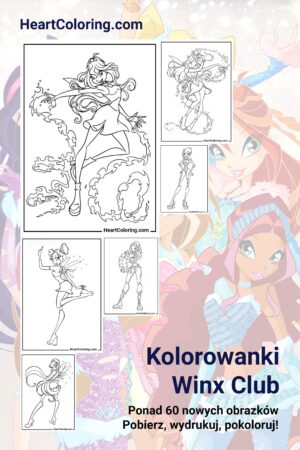 Kolorowanki Winx Club