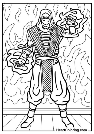 Jetzt herunterladen und ausmalen: Ermac