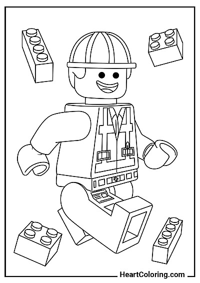 Lego Budowniczy — wydrukuj jednym kliknięciem